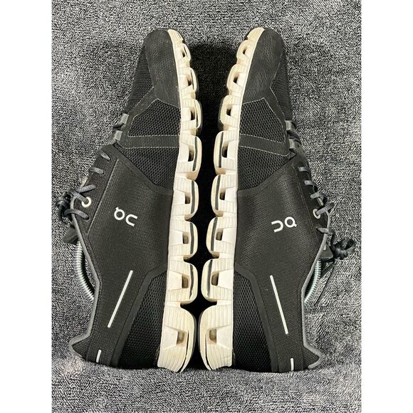 On Men’s Cloud, Black/White Running Shoe, Size 11 - Picture 6 of 8